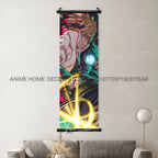 Uzumaki Naruto Posters: Sasuke & Madara Wall Art Scroll