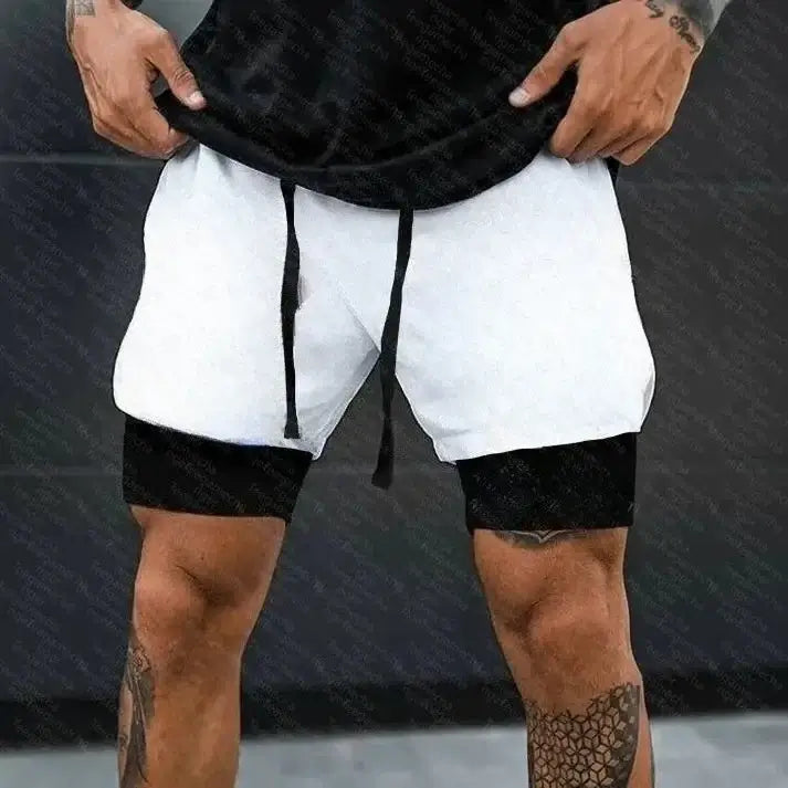 One Piece Running Shorts Straw Hat Gym Shorts