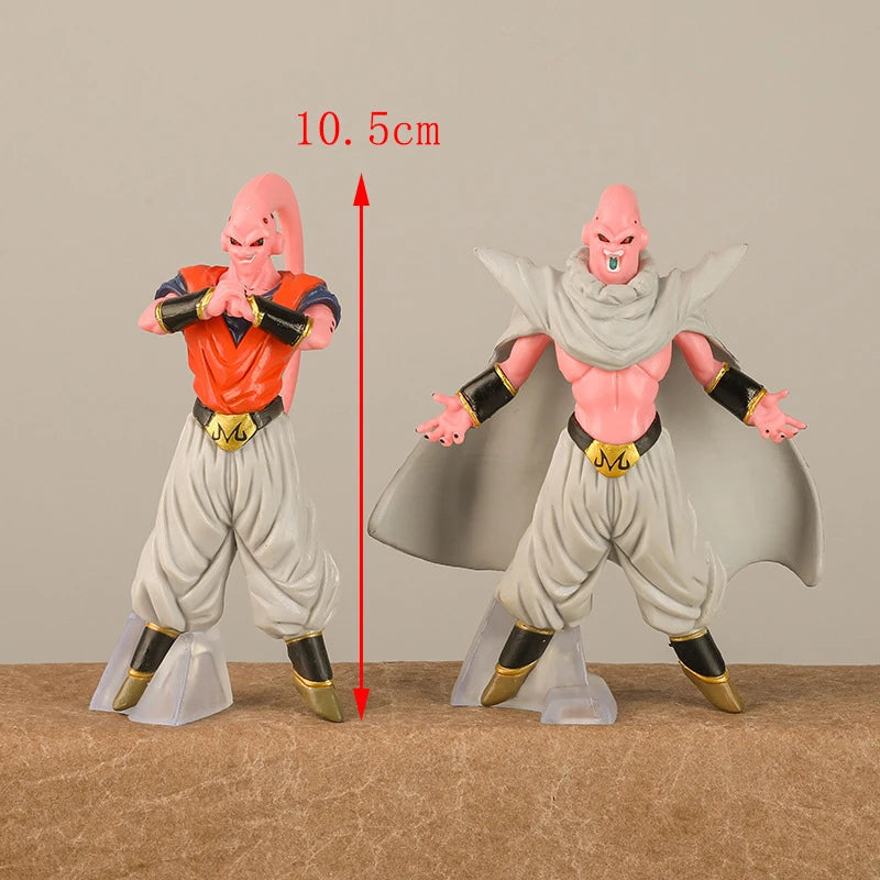 8pcs/Set Dragon Ball ZERO Majin Buu Figurine DBZ Figure Super Saiyan Action Figures Collection PVC Model Statue Children Gifts