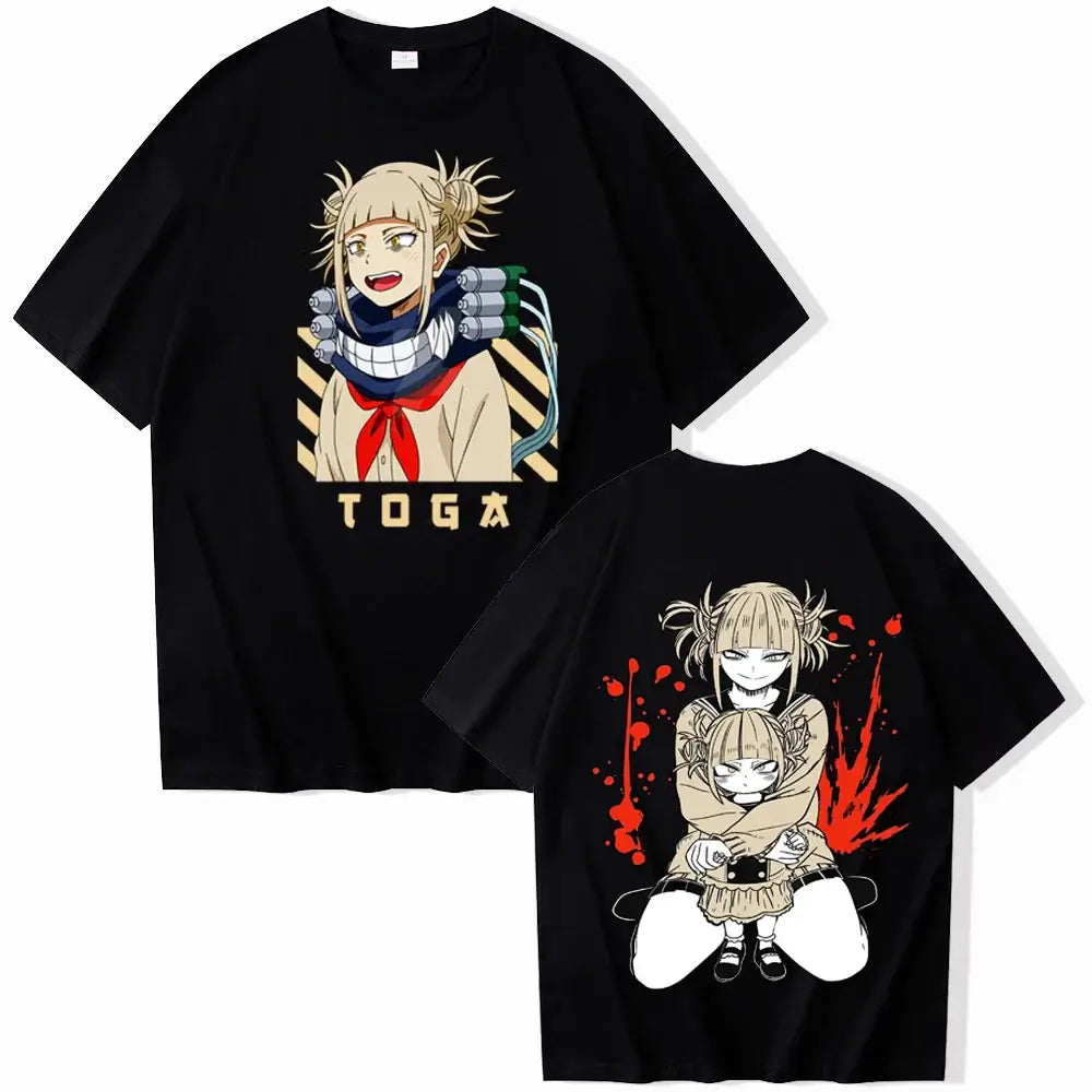 Himiko Toga T-Shirt: 2026 MHA Villain Anime Graphic Tee