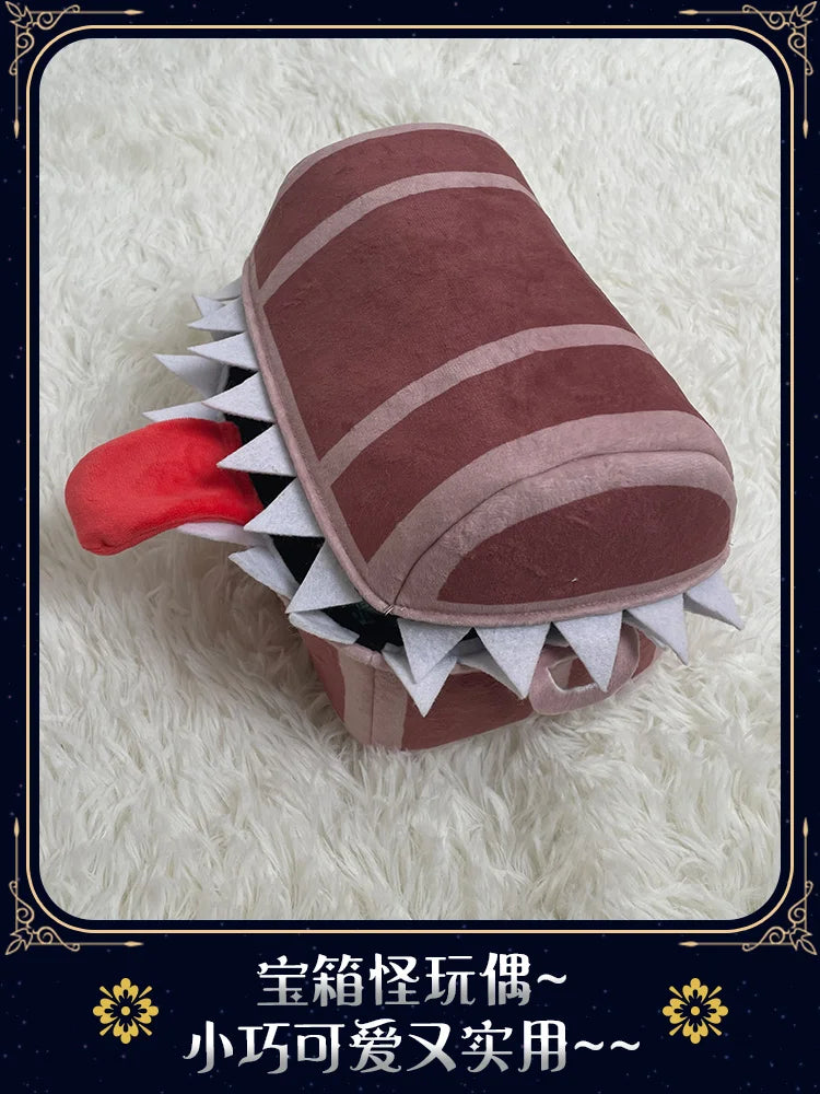 20cm Frieren Beyond Journey'S End Frieren Mimic Treasure Chest monster Plushie lindo muñeco de peluche de Anime juguetes de peluche suaves
 Envío de 43 días.