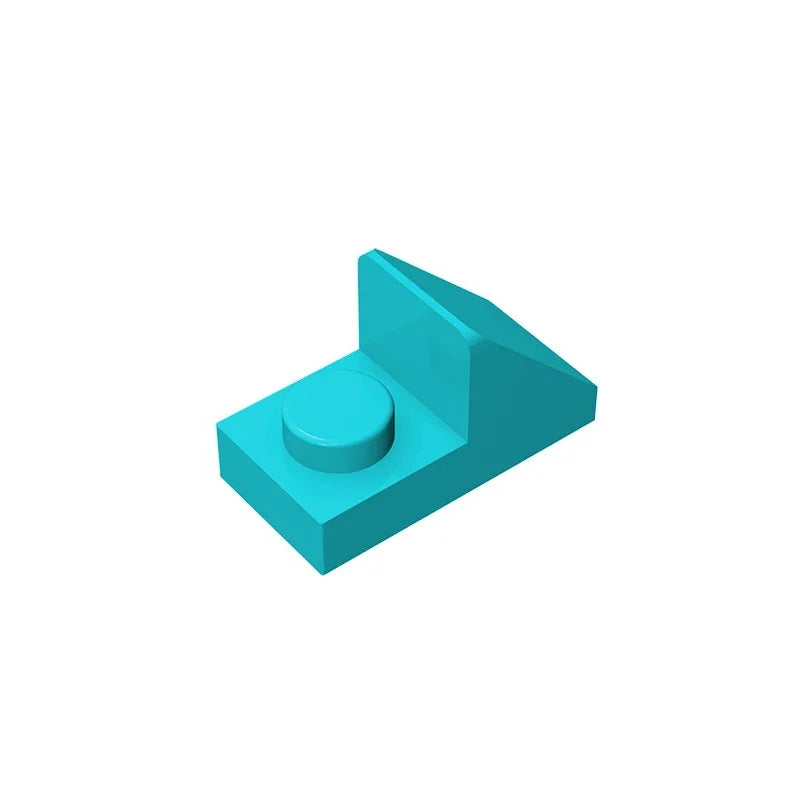Gobricks GDS-832 Slope 45 2x1 with 2/3 Cutout | Compatible Building Block for DIY