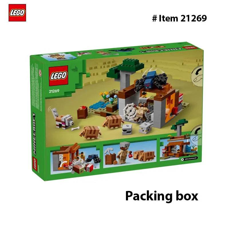 LEGO 21269 Minecraft The Armadillo Mine Expedition Toy Figures and Playset - Building Minecraft Toy for Kids, Boys and Girls - 21269