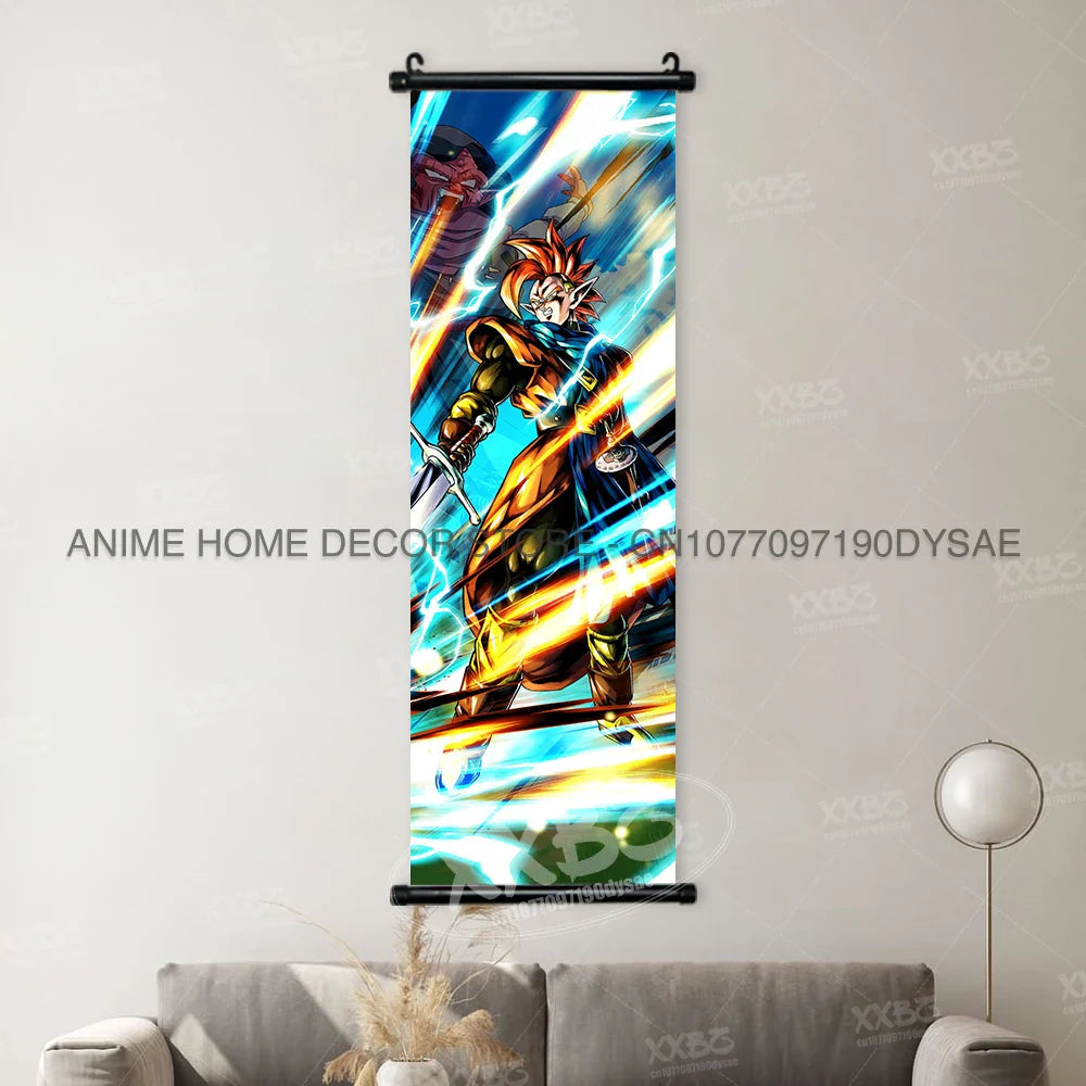 Dragon Ball Posters: Goku & Vegeta Anime Wall Scrolls