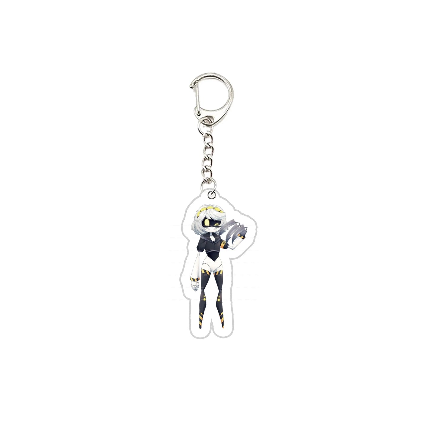 Acrylic Murder Drones Keychain Pendant Murder Drones UZI N J DOLL  Keyring Chains for Accessories Bag Jewelry Fans Gifts