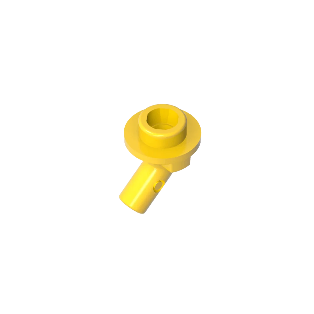 Gobricks GDS-2192 Bar, Angled with Stud on End | Compatible with Lego 65578 Technical Building Block