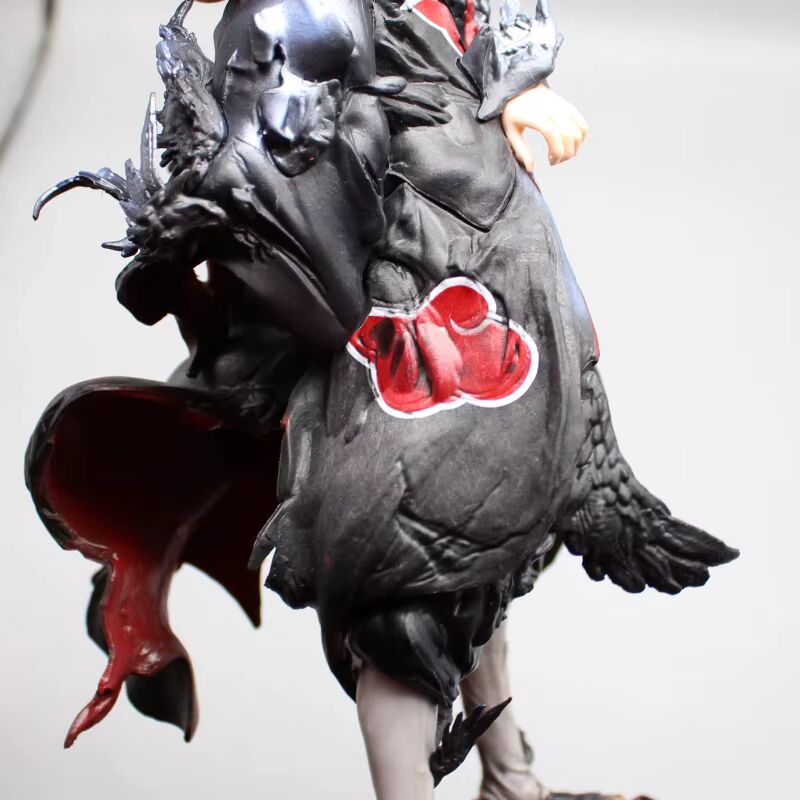 Itachi Uchiha Tsukuyomi Crows Anime Figure, Naruto Shippuden Action Figurines 26 CM