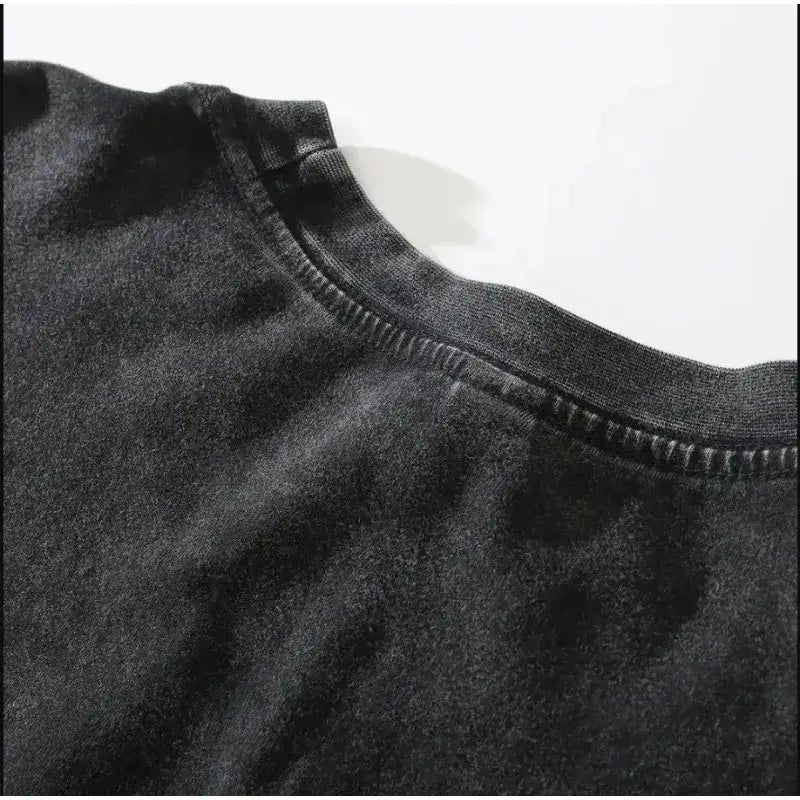 Dark Manga Pattern T-Shirt Japanese Anime Streetwear
