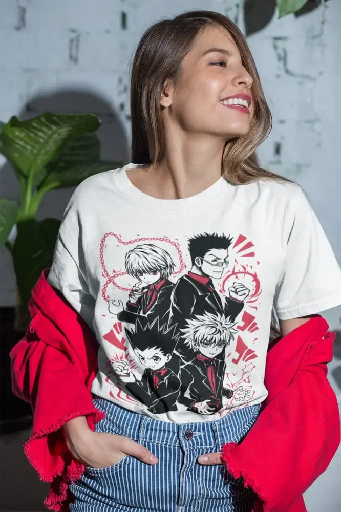 Hunter x Hunter T-Shirt: Gon & Killua Anime Manga Unisex Tee