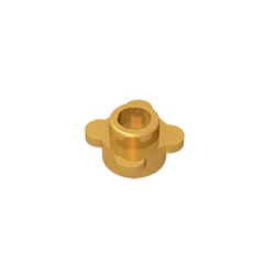 Gobricks GDS-839 Plate Round 1x1 with Flower Edge | Compatible with Lego 33291 28573
