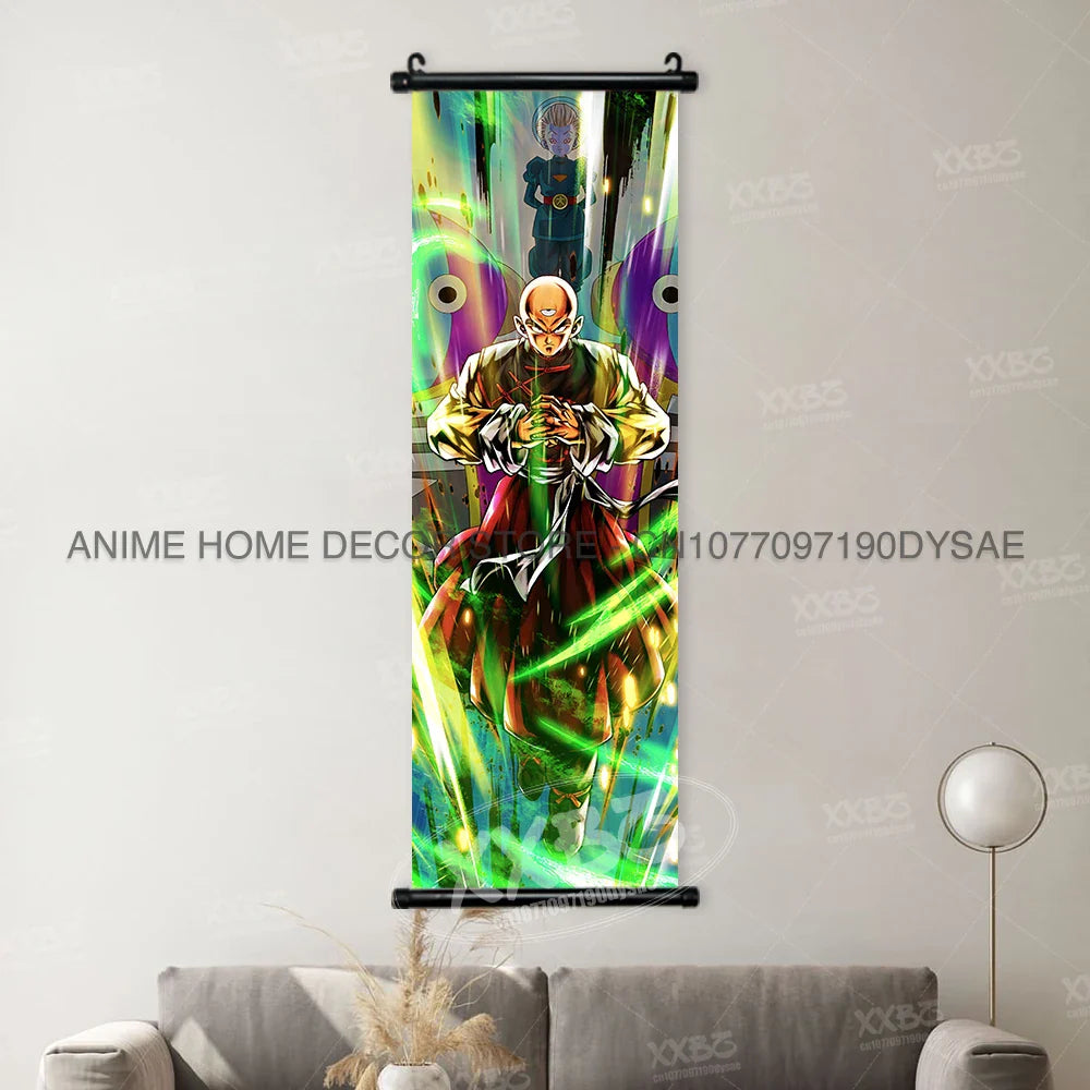 Dragon Ball Posters: Goku & Vegeta Anime Wall Scrolls