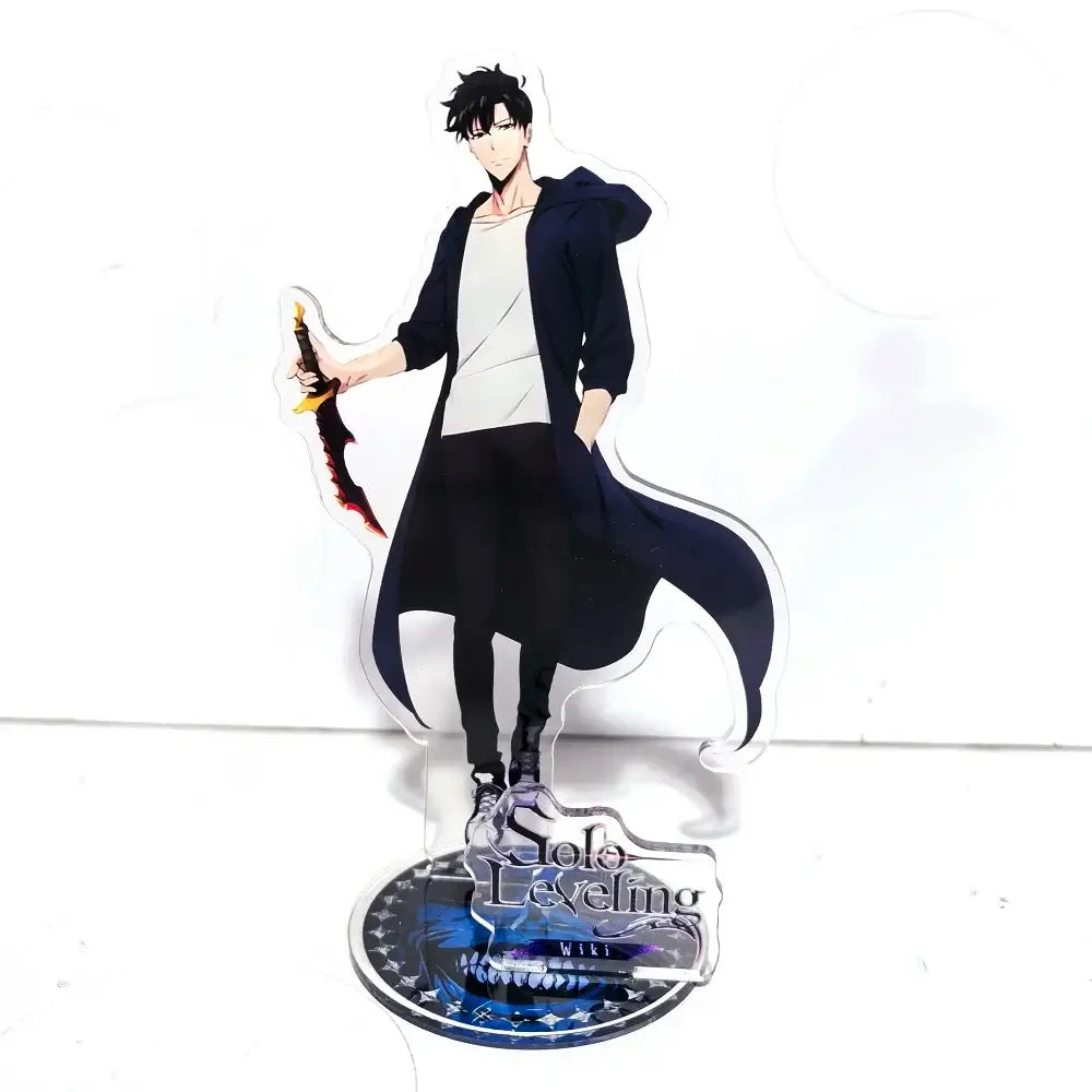 Solo Leveling Acrylic Stand: Sung Jin Woo 15cm Desk Figure