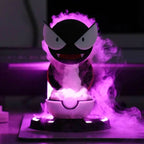 Gengar Smoky Night Light: Cute Anime Decor for Gaming Rooms - Gengar with ball