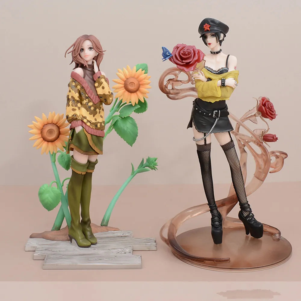 Nana Komatsu and Nana Oosaki Anime Figures, Nana Action Figurines PVC Statue 24 CM