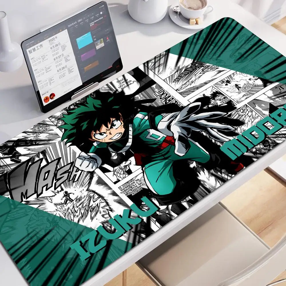 Academia Deku Anime My Hero Mouse Pad Gaming Mousepad