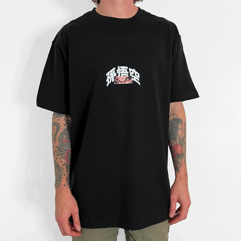 Dragon Ball Son Goku Oversized Retro Graphic T-Shirt 2026