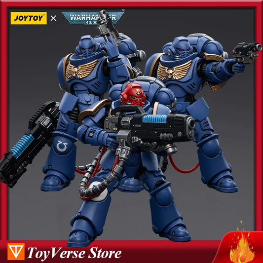 [IN STOCK]JOYTOY Warhammer 40k 1/18 Action Figures Ultramarines Hellblasters Collections Figures