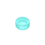 Gobricks GDS-612 Flat Tile 1x1 Round | Compatible Building Block