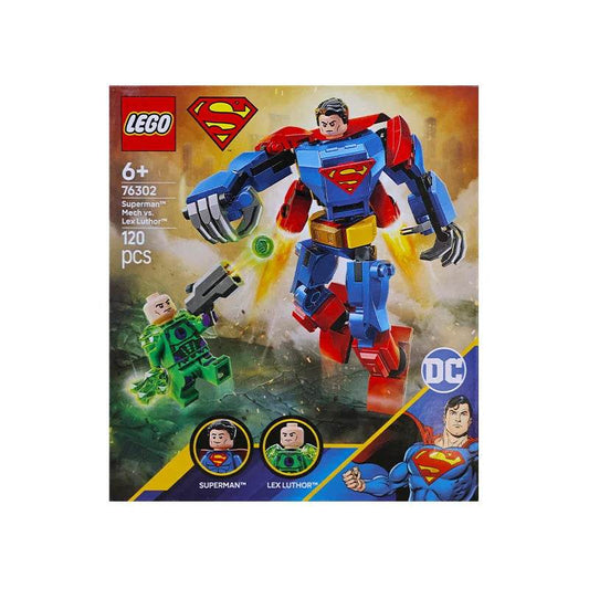 Lego 76302 Superman Mecha Vs. Lexus Lose Superhero 2025 New Building Blocks - Lego 76302