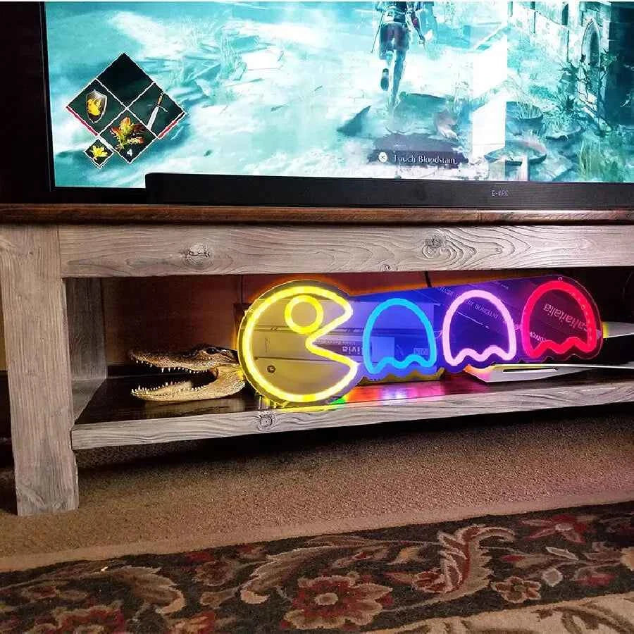 Gaming Neon Sign Game Room Decor Man Cave Kids Room