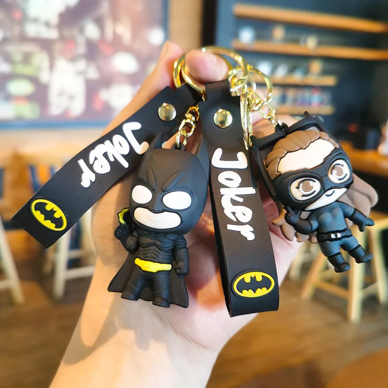 Cute movie figure Keychains for Car Keys Anime Accessories Key Chain Keyring Doll Keyring Charm Holiday Gifts Jewelry wholesale