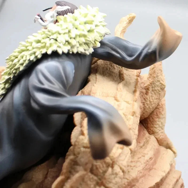 Crocodile Shichibukai Anime Figure, One Piece Sand Crocodile Sitting Action Figurines 18 CM