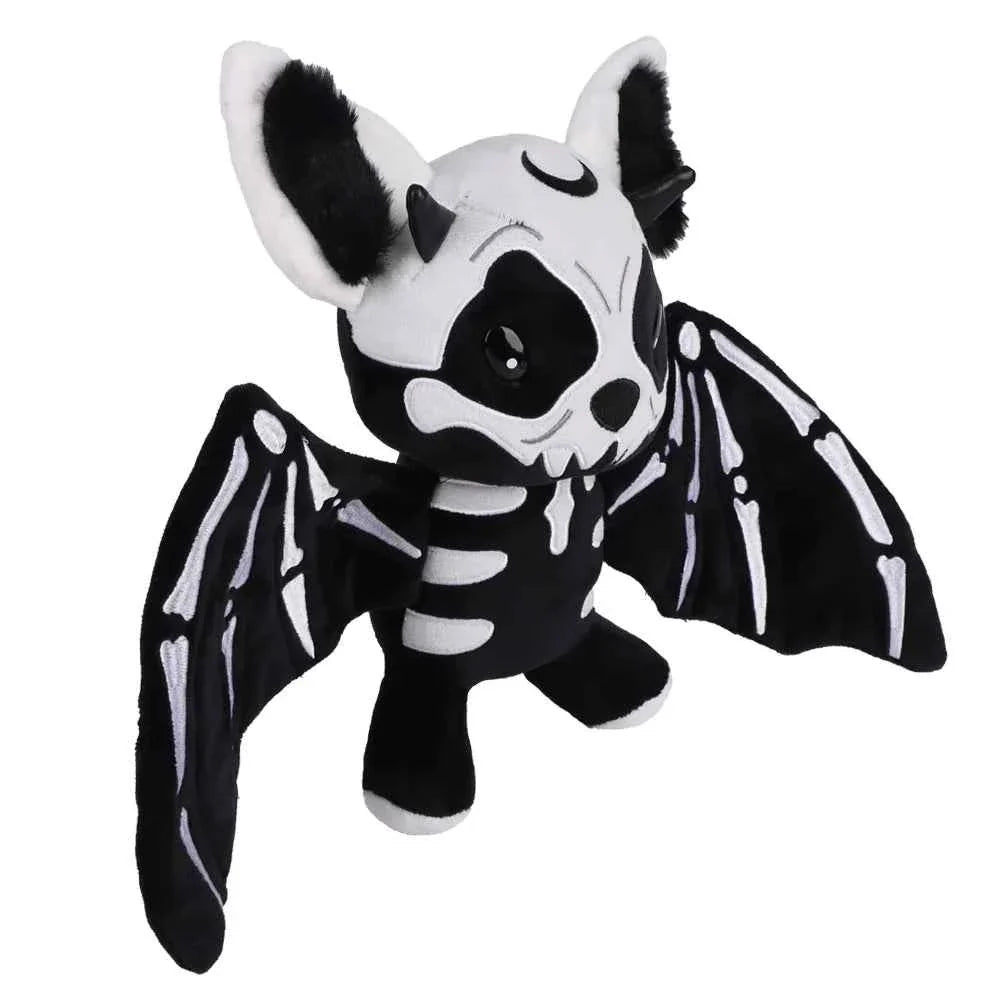 Skeleton Bat Plush Toy – Halloween Stuffed Animal Decor