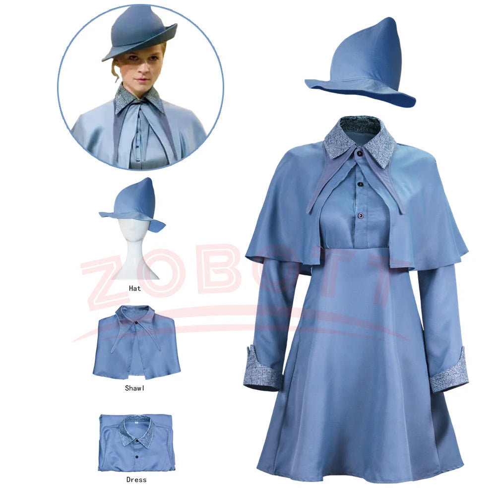 Wizard School Witch Fleur Isabelle Delacour costume