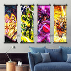 Dragon Ball Posters: Goku & Vegeta Anime Wall Scrolls