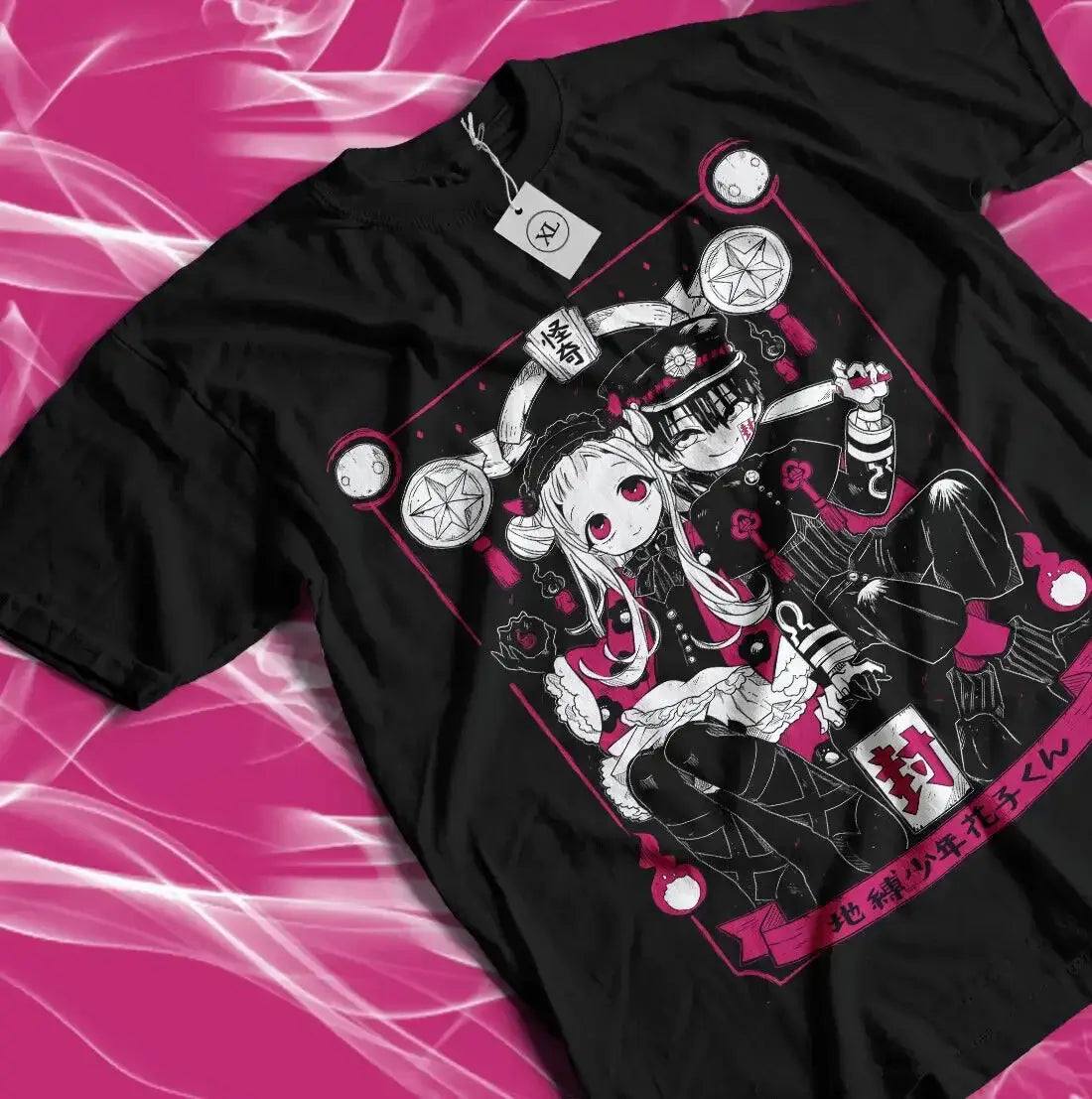 Hanako-kun T-shirt: Toilet-Bound Anime Y2K Streetwear