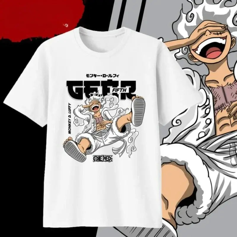 One Piece T-Shirt Luffy Gear 5 for All Ages