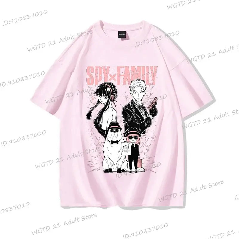 Anya Forger T-shirt: Spy x Family Cute Harajuku Cotton Tee