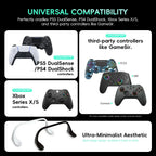 Data Frog Universal Controller Stand | Minimalist Desktop Display Dock for PS5 Xbox GameSir