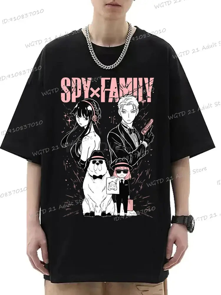 Anya Forger T-shirt: Spy x Family Cute Harajuku Cotton Tee