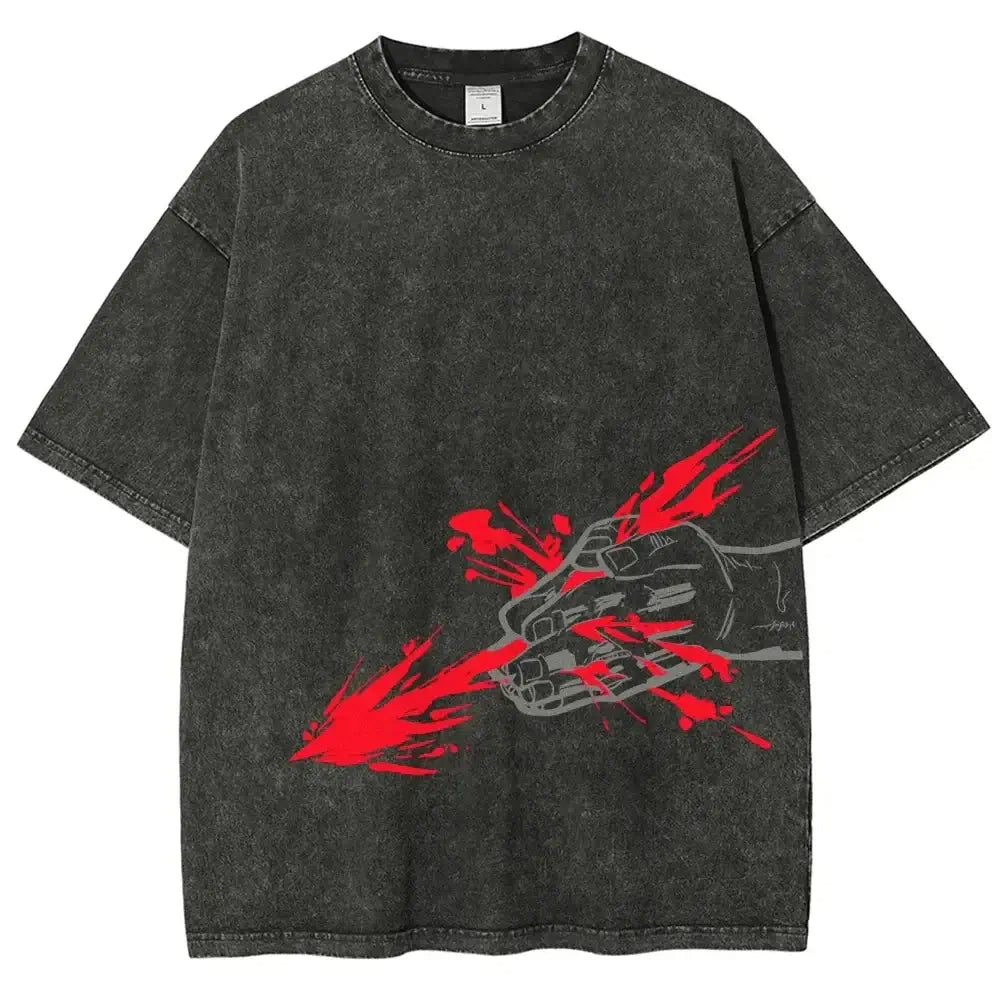 Jujutsu Kaisen CHOSO T-shirt Vintage Washed Anime