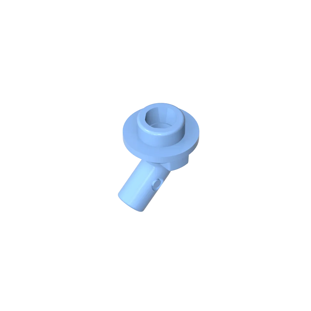 Gobricks GDS-2192 Bar, Angled with Stud on End | Compatible with Lego 65578 Technical Building Block
