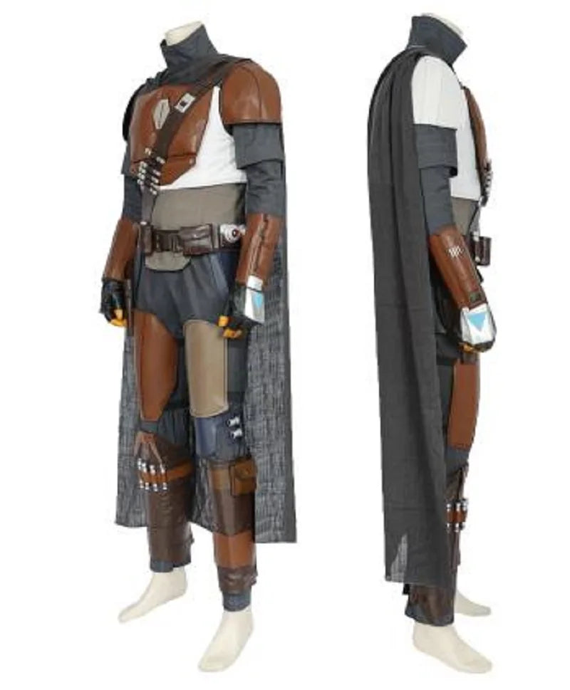 Adult Star Mandalorian Battle Suit Role-playing Costume Stage Performance Costume Halloween Party Customizable