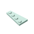 Gobricks GDS-549 Wedge Plate 4 x 2 Right | Building Block for Compatible DIY Sets