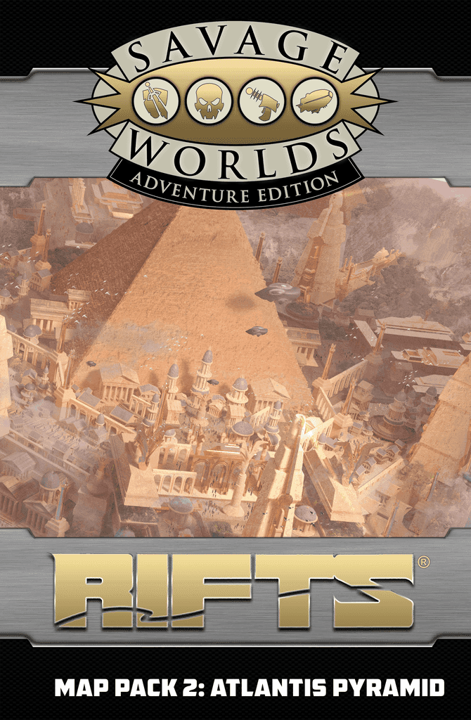 Rifts for Savage Worlds: Map Pack 2 - Atlantis Pyramid - 