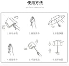 One Piece Nika Luffy Fold Umbrella Automatic Sunscreen