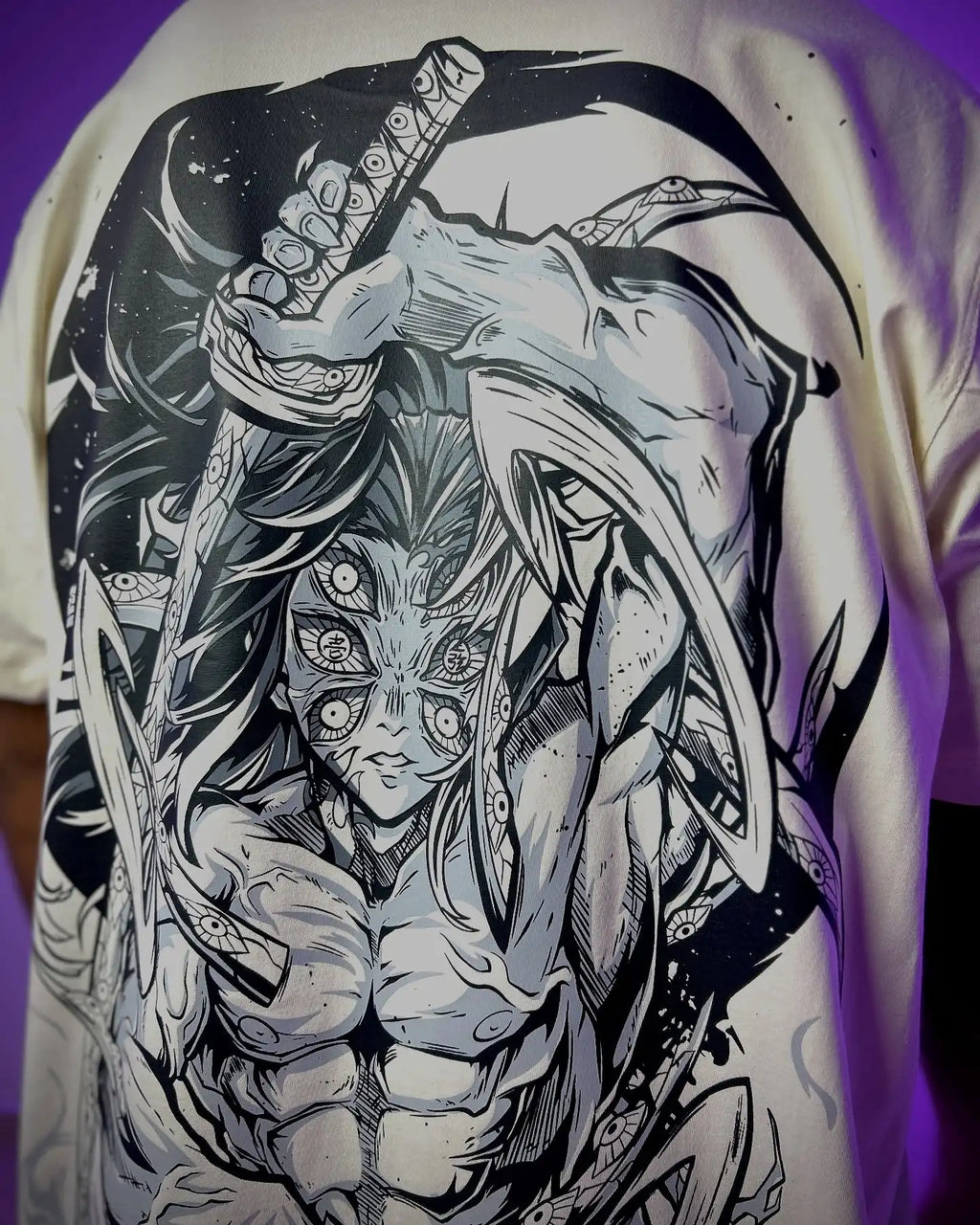Demon Slayer Graphic T Shirts Oversized Hip Hop Streetwear