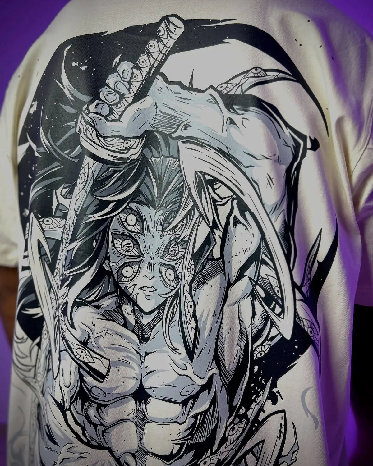 Demon Slayer Graphic T Shirts Oversized Hip Hop Streetwear