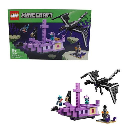 LEGO 21264 Minecraft Der Enderdrache und das Endschiff Toy - LEGO21264