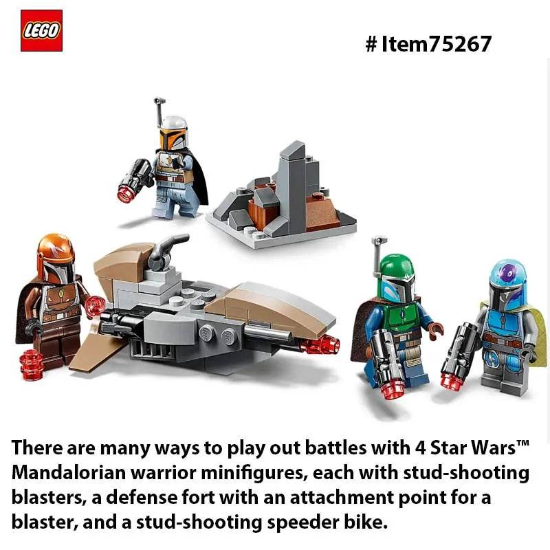 LEGO 75267 Star Wars Mandalorian Battle Pack Mandalorian Shock Troopers,Great Gift Idea for Any Fan of Star Wars 102 PCS - 75267