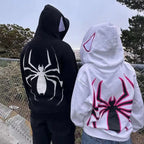 Women's Zip Up Hoodie, Oversized Autumn Hooded Sweatshirt