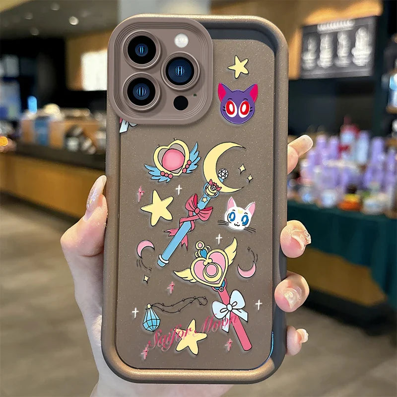 Lovely Sailors Moons Anime Phone Case