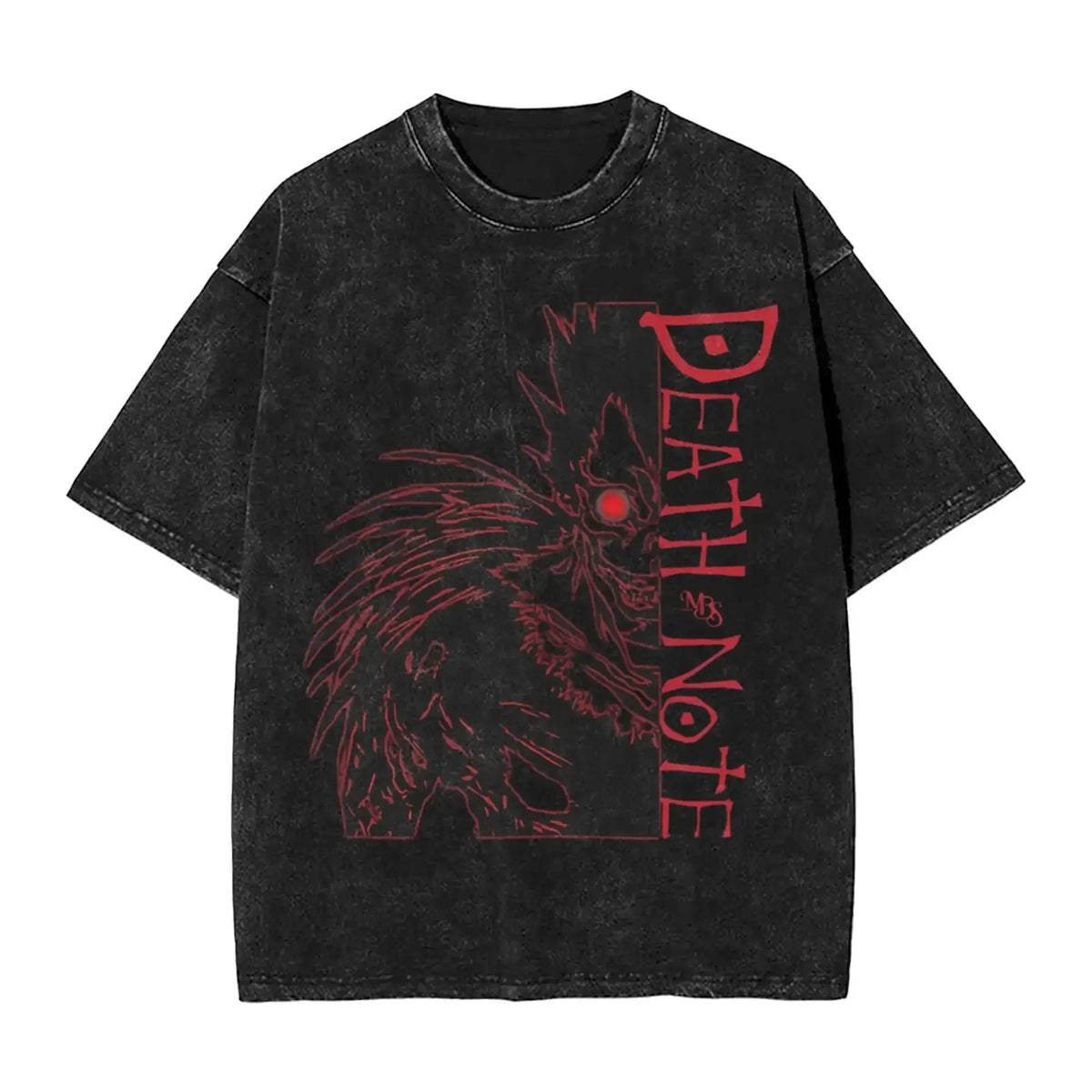 L Lawliet T-Shirt Death Note Vintage Washed Tee