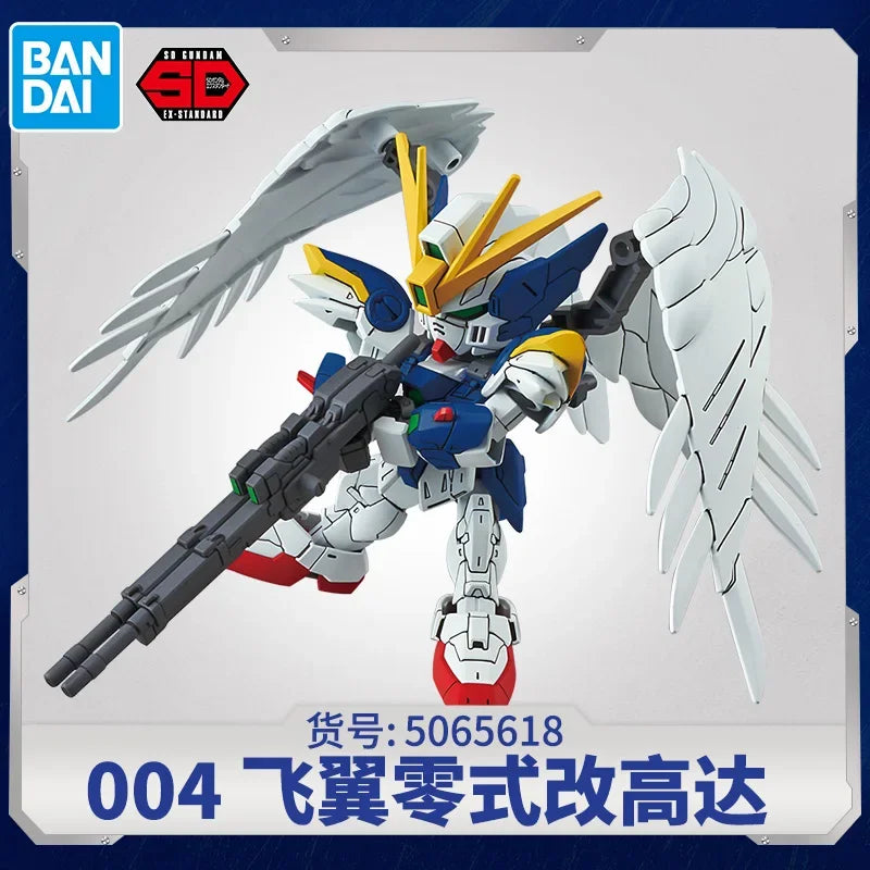 Bandai Model GUNDAM Action Figure SDEX Series Model Kit RX-78-2 Aile Strike Exia 00 Unicorn Astray Red Frame Barbatos Gundam