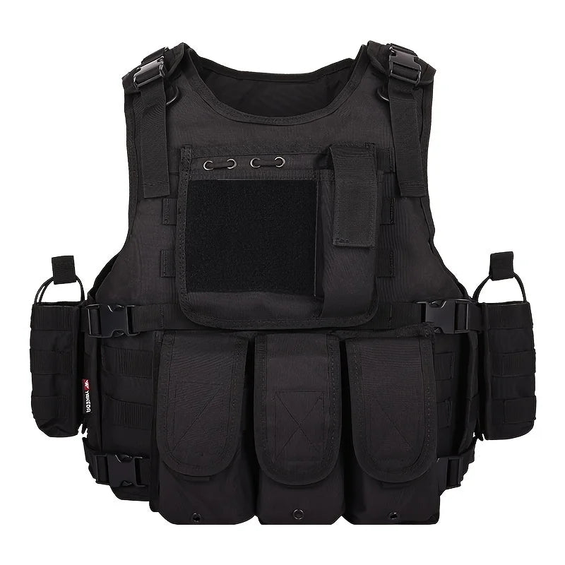 Multi-functional wear-resistant tactical vest outdoor training clothes outdoor equipment protective waistcoat