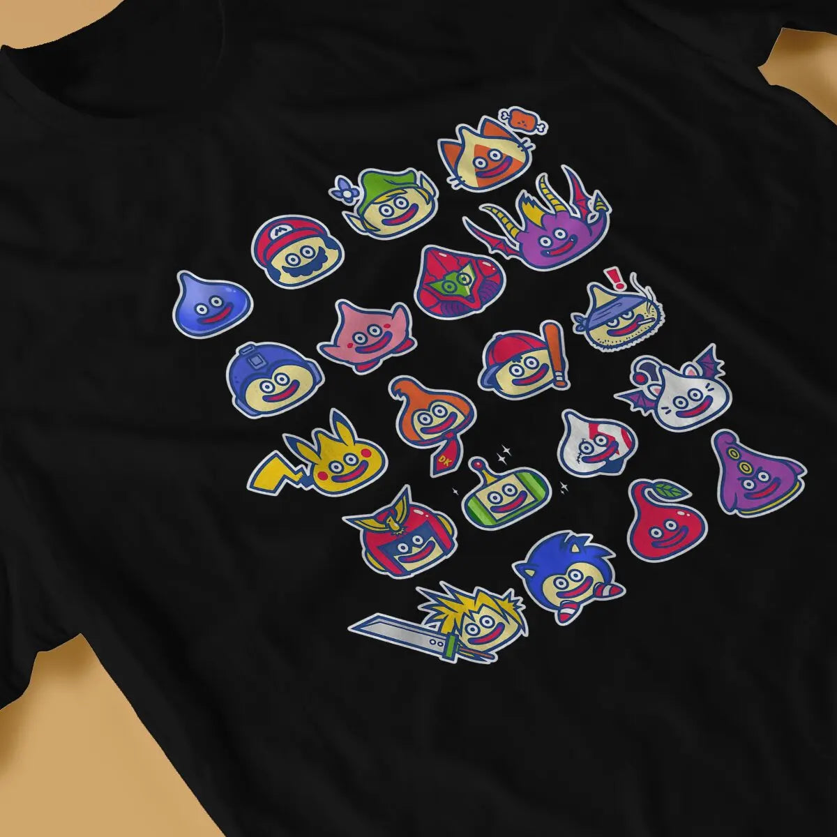 Slime Command Men t-shirt Dragon Quest